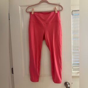 Pink/Coral Lululemon Leggings